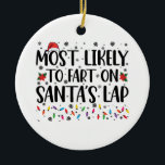 Décoration En Céramique Très Probable De Pénétrer Sur Santas Lap Noël De F<br><div class="desc">Très Probable De Pénétrer Sur Santas Lap Noël De Famille</div>