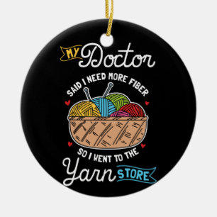 Décoration En Céramique Tricot