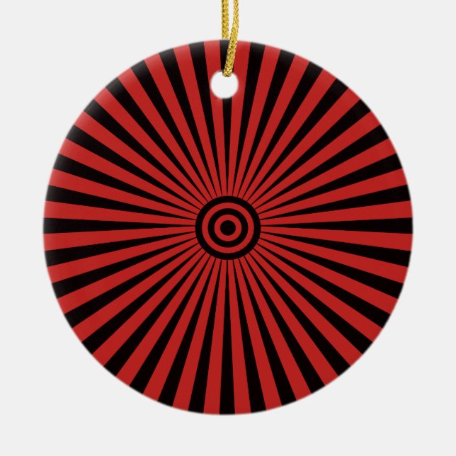 Décoration En Céramique Trippy Bullseye (Devant)