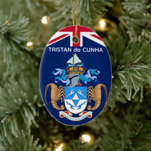 Décoration En Céramique Tristan da Cunha