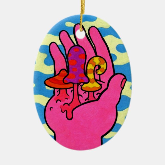 Décoration En Céramique Tristesse #3 de champignon (Devant)