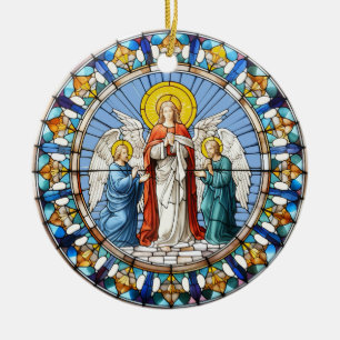 Décoration En Céramique Trois anges