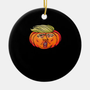 Décoration En Céramique Trompette Ou Trahison Anti Halloween Citrouille Tr