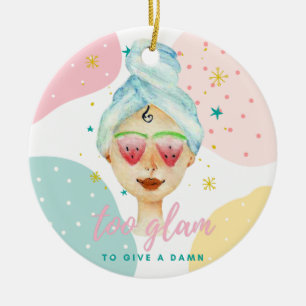 Décoration En Céramique Trop De Glam Pour Donner Un Barrage Drôle Mignonne