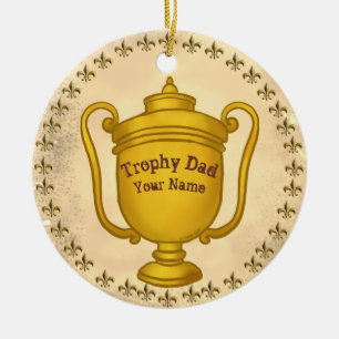 Décoration En Céramique Trophée papa