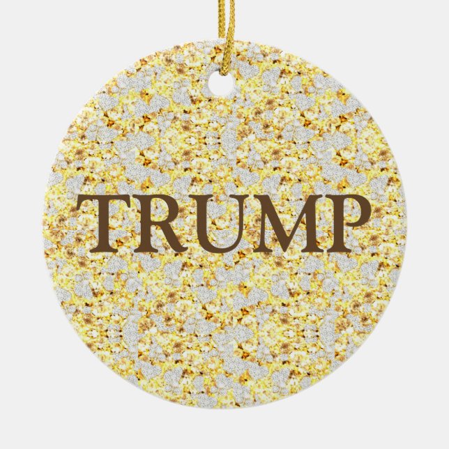 DÉCORATION EN CÉRAMIQUE TRUMP (Devant)