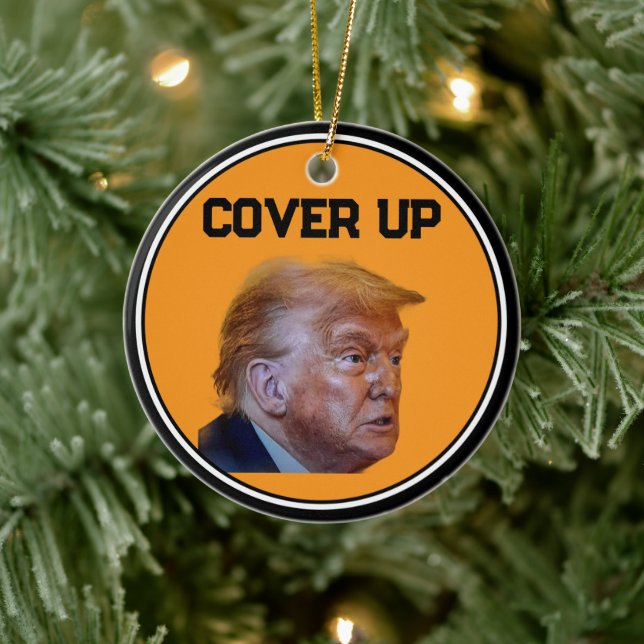 Décoration En Céramique Trump Cover Up Beverage Coaster (Arbre)