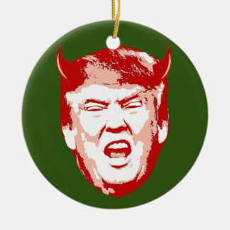 Décoration En Céramique Trump Diable Head - Anti-Trump -