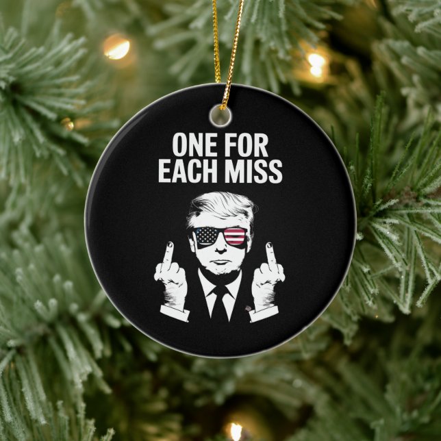 Décoration En Céramique Trump Un Pour Chaque Miss (Arbre)