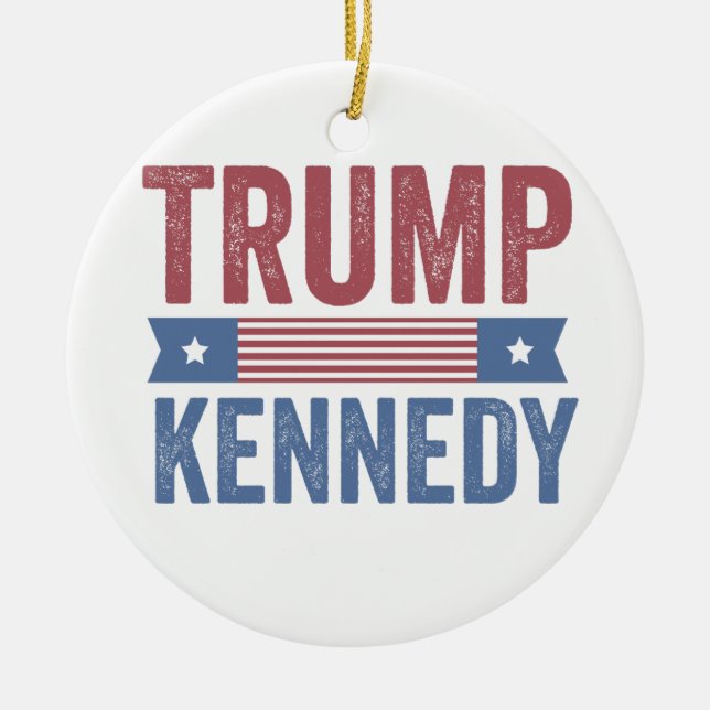 Décoration En Céramique Trump Vance Kennedy reprend l'Amérique (Devant)