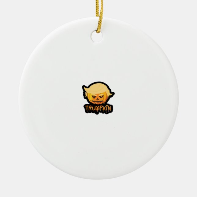 Décoration En Céramique Trumpkin Classic - Retro Costume Slogan (Devant)