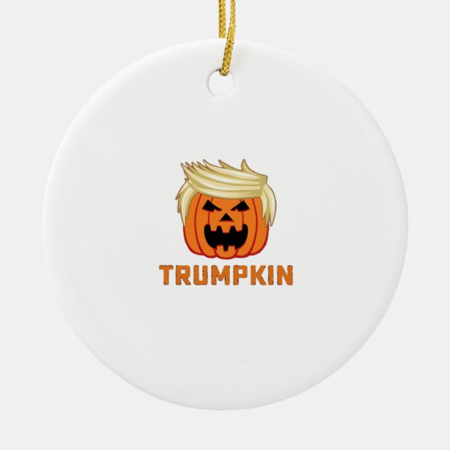 Décoration En Céramique Trumpkin - Drôle Slogan de parodie (Devant)