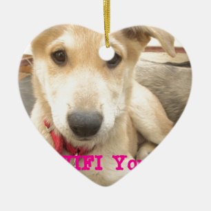 Décoration En Céramique Tu Devrais WIFI Ton Amour Tous Les Jours