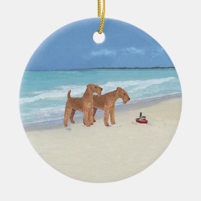 Décoration En Céramique Tugboat de Tiny (Devant)