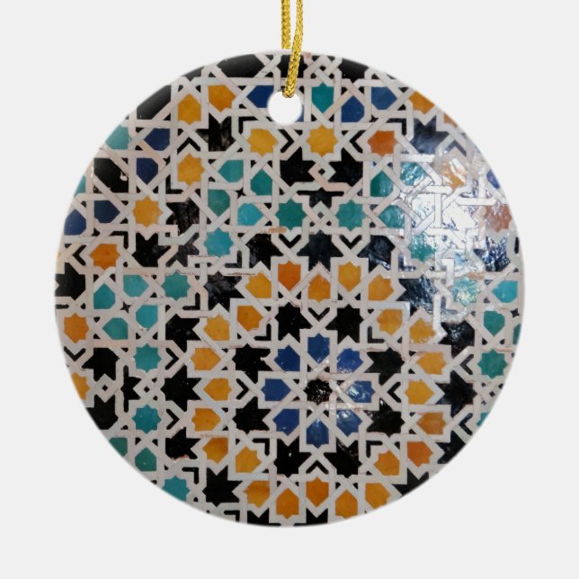 Décoration En Céramique Tuile #9 de mur d'Alhambra (Devant)