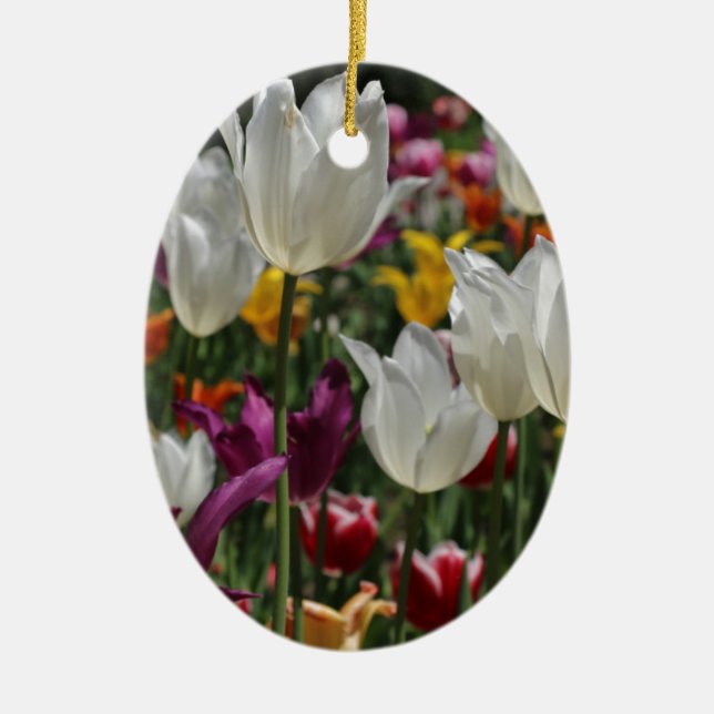 Décoration En Céramique Tulipes (Devant)