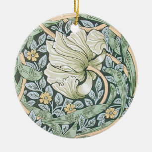 Décoration En Céramique Tulipes Pimpernel Art Botanique de William Morris