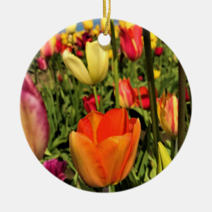 Décoration En Céramique Tulips du Colorful