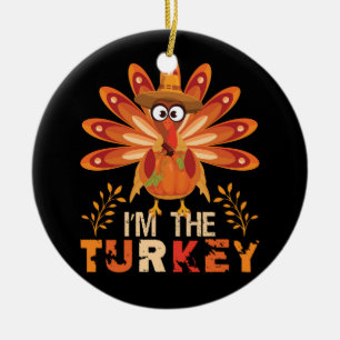 Décoration En Céramique turquie et été automne couleurs pour thanksgiOrnam