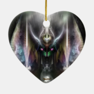 Décoration En Céramique Tyrinan Le Dieu Horikine de la guerre