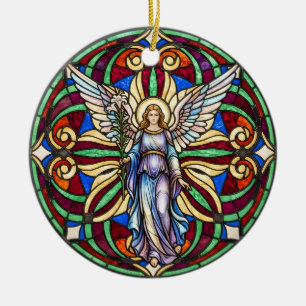 Décoration En Céramique Un ange dans le Mémorial du Ciel Angel Lily