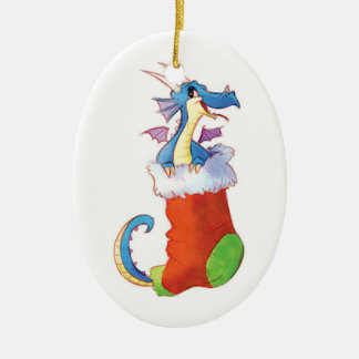 Décoration En Céramique Un dragon dans mon bas
