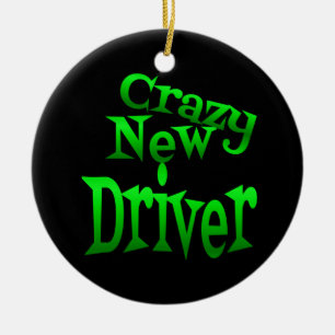 Décoration En Céramique Un nouveau pilote fou en vert