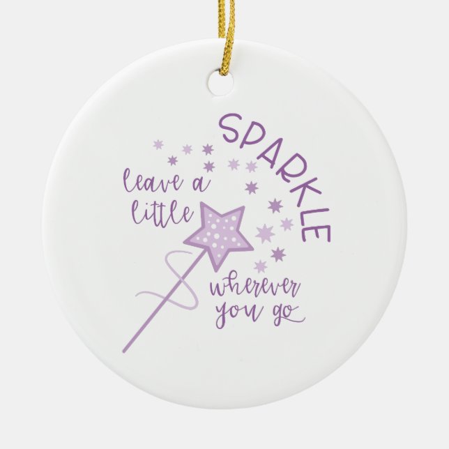 Décoration En Céramique Un peu étincelant (Devant)