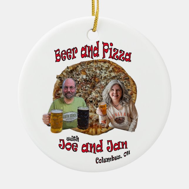 Décoration En Céramique Un sapin de Noël doit... (Devant)