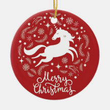 Unicorne de Noël