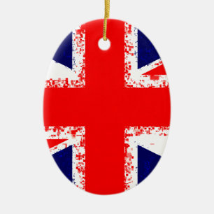 Décoration En Céramique Union jack londres