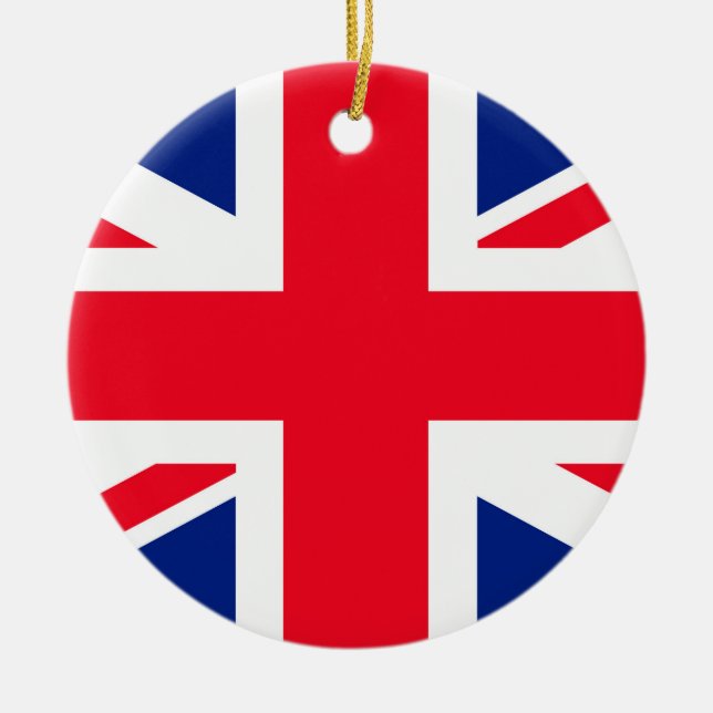 Décoration En Céramique United Kingdom Union Jack Flag (Devant)