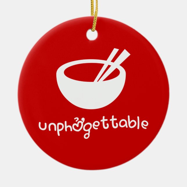 Décoration En Céramique Unphở gettable (Devant)