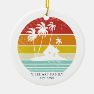 Décoration En Céramique Vacances à la maison de plage réunion de famille N