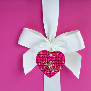 Décoration En Céramique Valentine personnalisation étiquette cadeau gardie