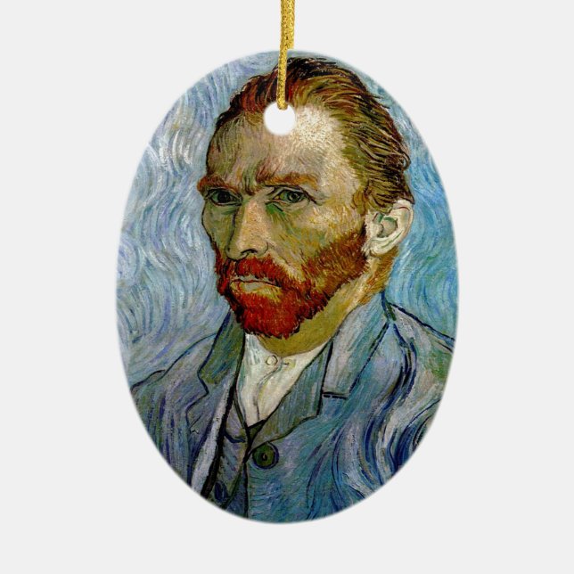 Décoration En Céramique Van Gogh Autoportrait (Devant)