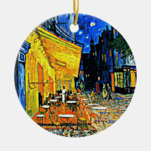 Décoration En Céramique Van Gogh - Cafe Terrasse, célèbre peinture