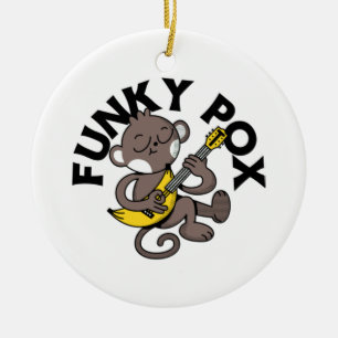 Décoration En Céramique Variole du singe Funky Pox