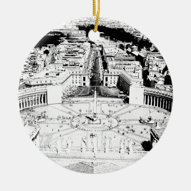 Décoration En Céramique Vatican (Devant)