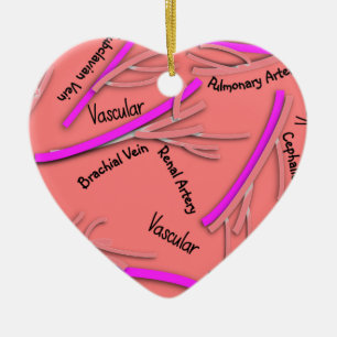 Décoration En Céramique Veines vasculaires et artères #58