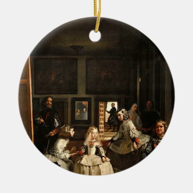 Décoration En Céramique VÉLAZQUEZ - Las Meninas 1656 (Devant)