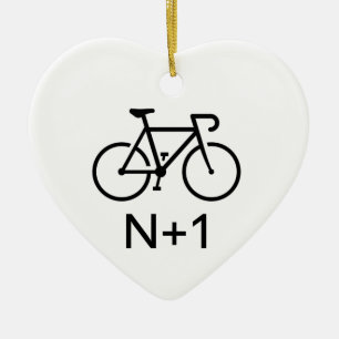 Décoration En Céramique Vélo N+1