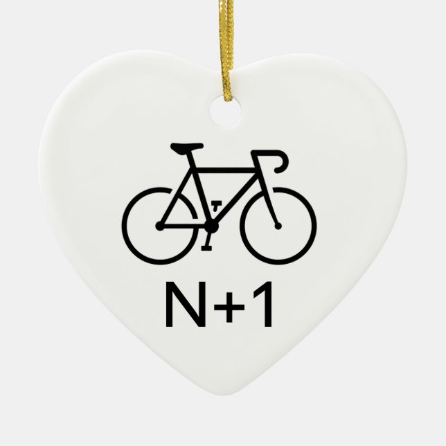 Décoration En Céramique Vélo N+1 (Devant)