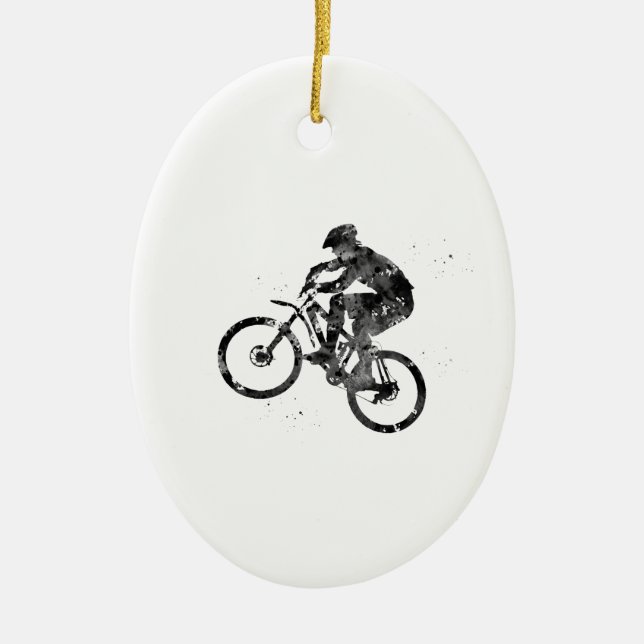 Décoration En Céramique Vélo tout terrain (Devant)