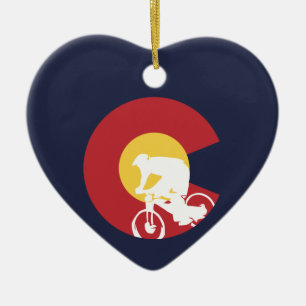 Décoration En Céramique Vélo tout terrain Colorado