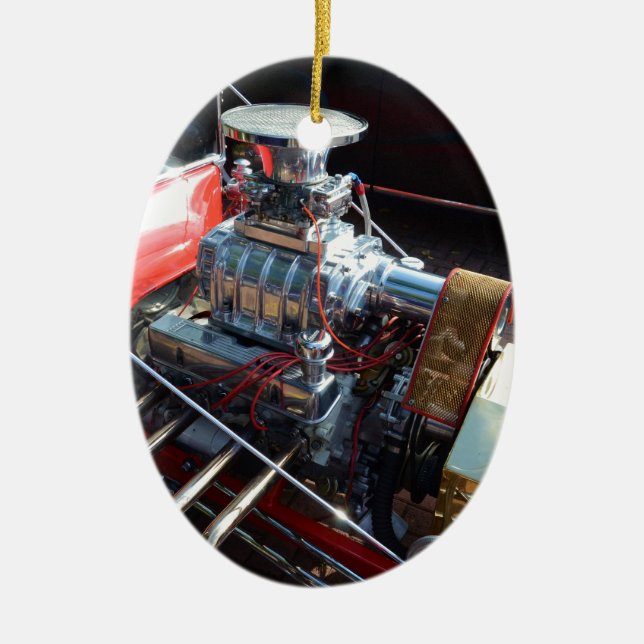 Décoration En Céramique Ventilateur V8 (Devant)