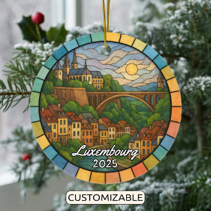 Décoration En Céramique Verre coloré personnalisé Luxembourg, Europe