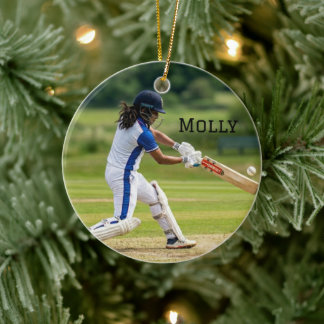 Décoration En Céramique Vie de maman de cricket personnalisée Photo