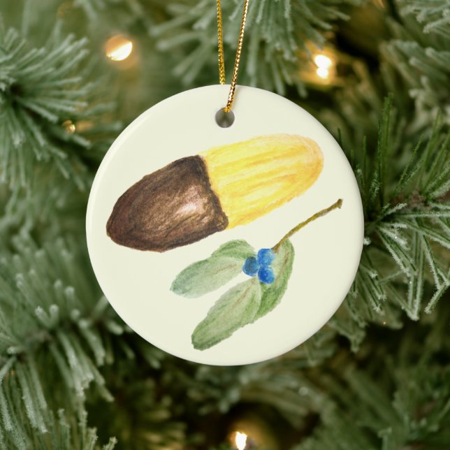 Décoration En Céramique Viennoiseries doigts chocolat biscuit Noël (Arbre)