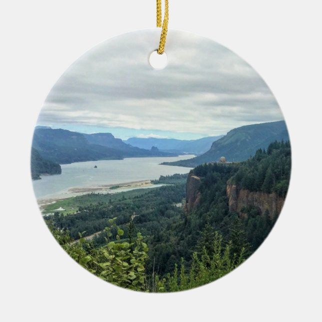 Décoration En Céramique View of Vista House (Devant)